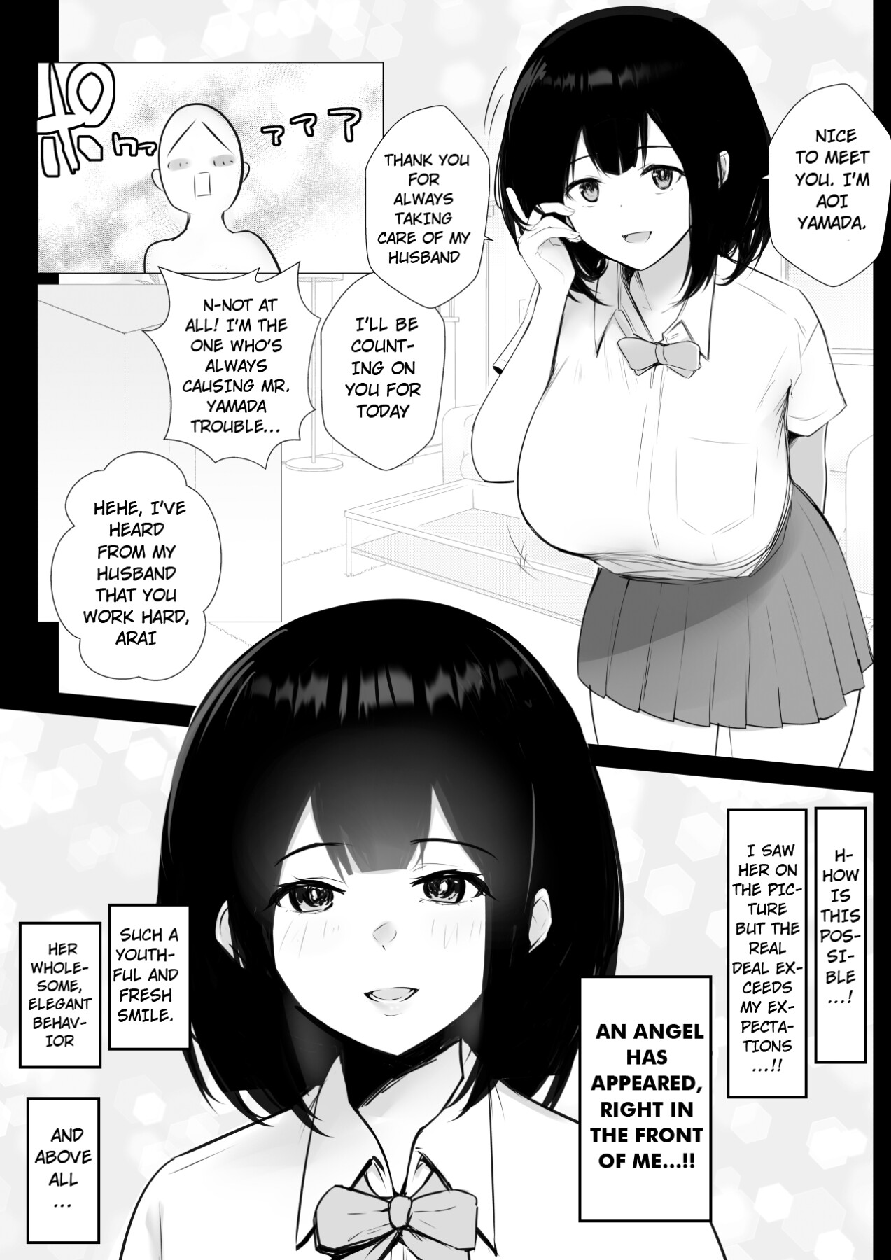 Hentai Manga Comic-I Witnessed The Big Breasted Schoolgirl Who Was Only Nice To Me having Sex With Another Man 6-Read-9